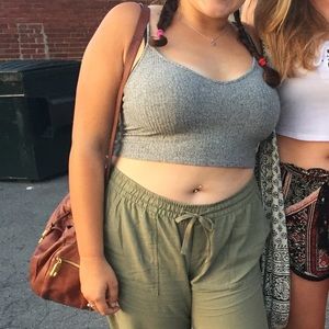 Pacsun knit crop top